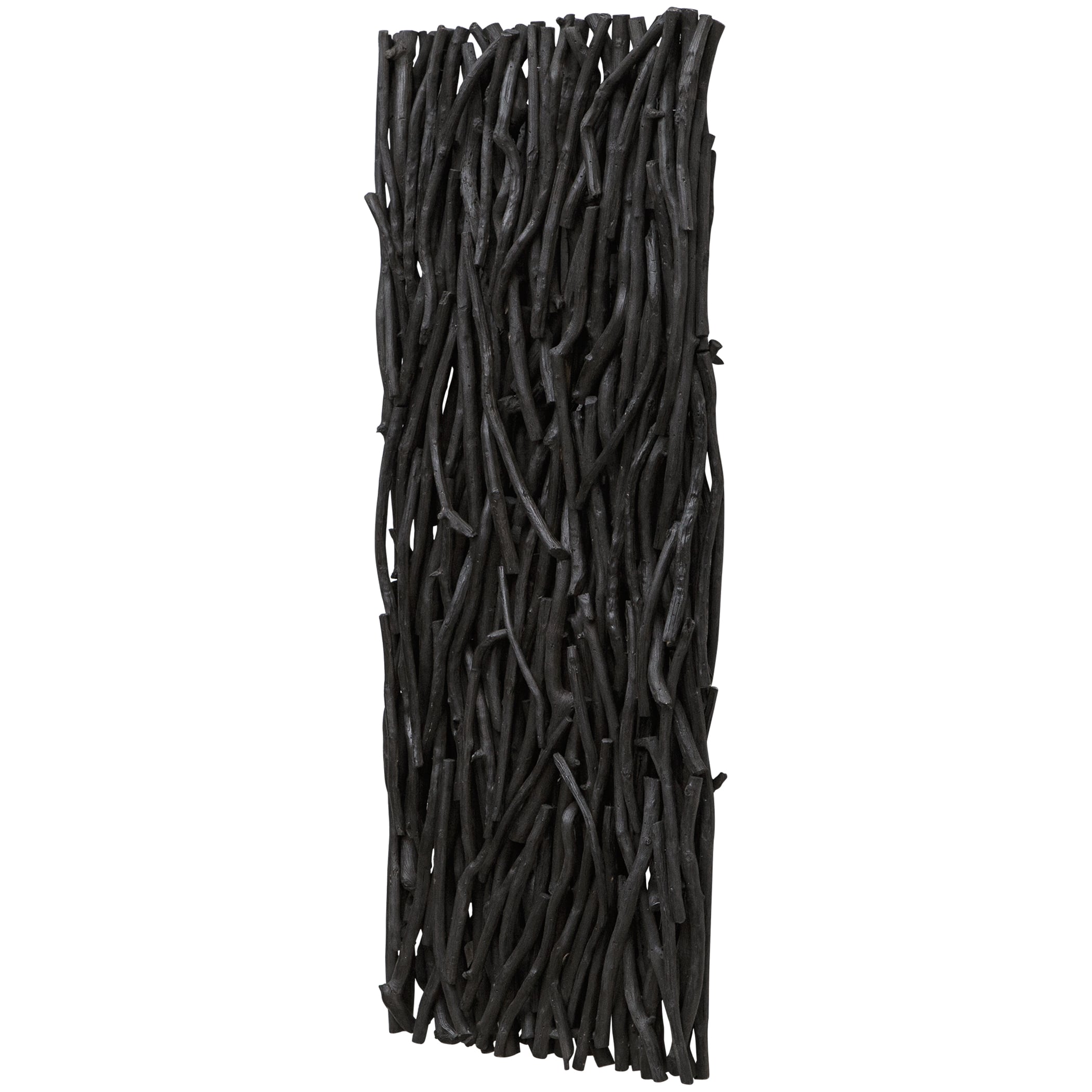 Black Wood Wall Decor