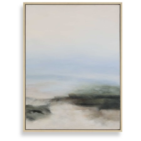 Crossing Paths Coastal Landscape Painting