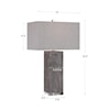 Uttermost Table Lamps Vilano Modern Table Lamp