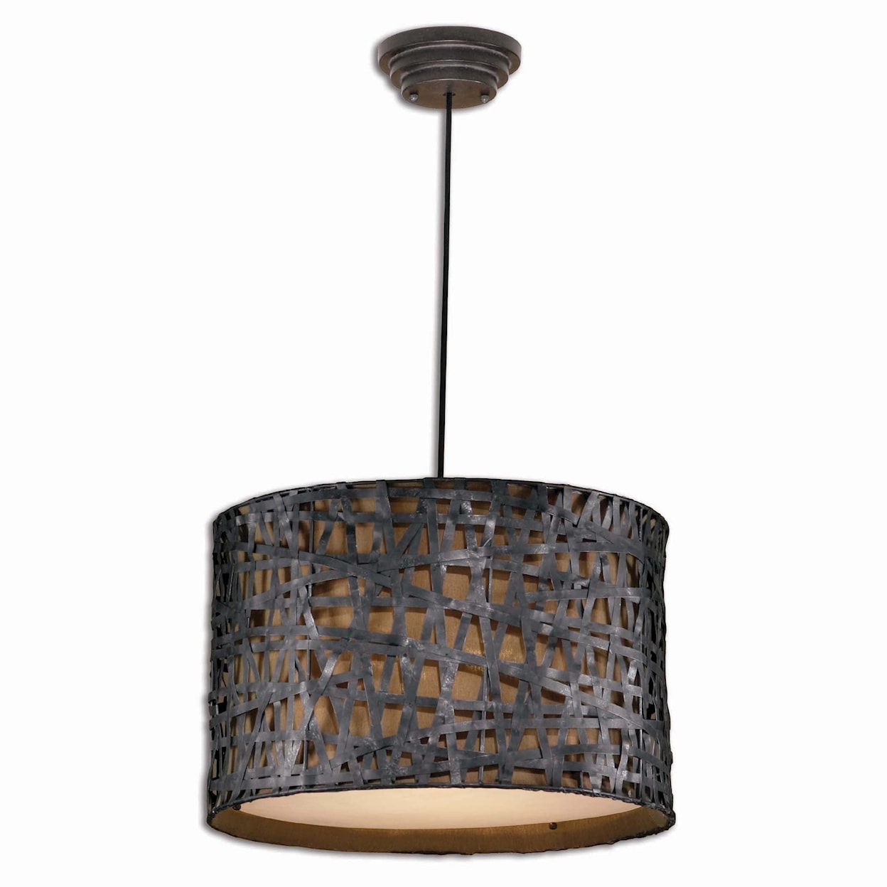 Uttermost Lighting Fixtures - Pendant Lights Alita 3 Light Metal Pendant