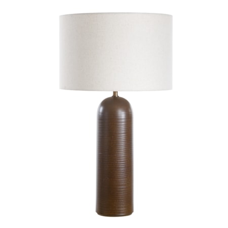 Trexler Brown Table Lamp