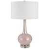 Uttermost Rosa Rosa Pink Glass Table Lamp