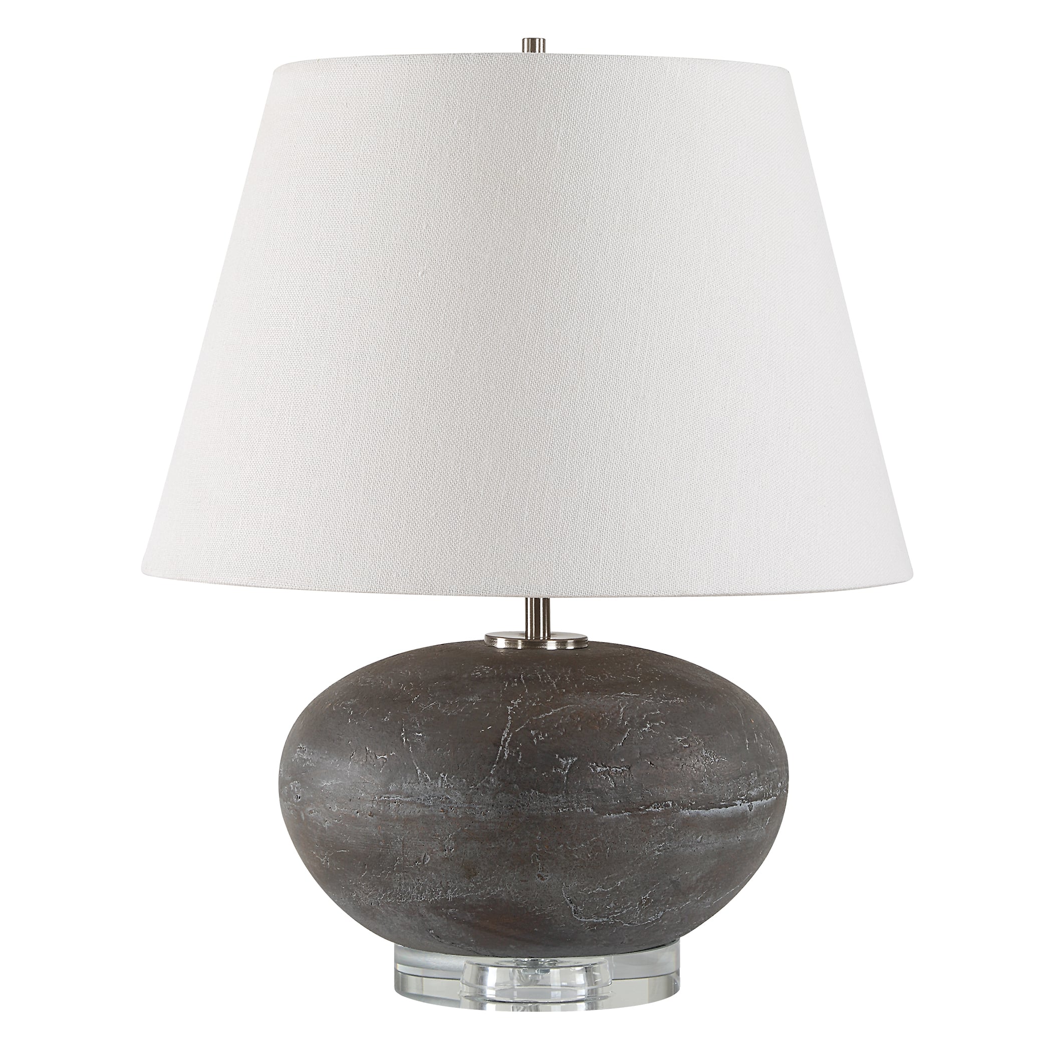 Beckley Gray Stone Table Lamp