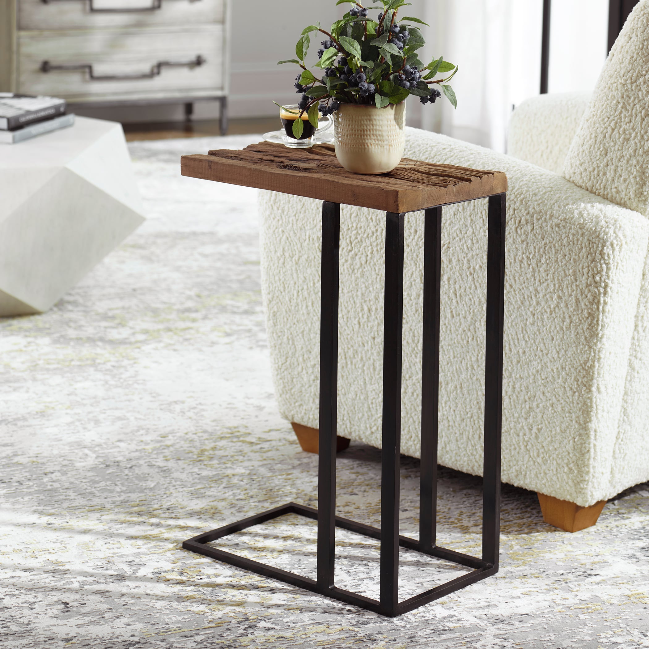 Uttermost Union Union Reclaimed Wood Accent Table