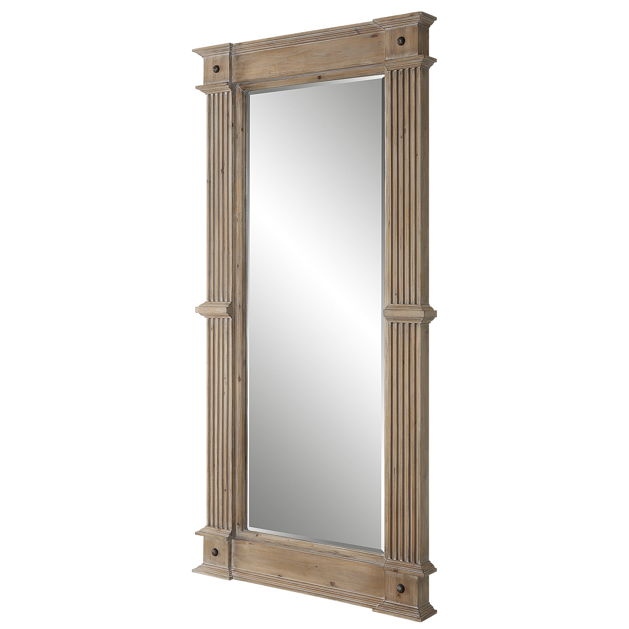 McAllister Natural Wood Oversized Mirror
