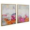 Uttermost Color Theory Color Theory Framed Abstract Art Set/2