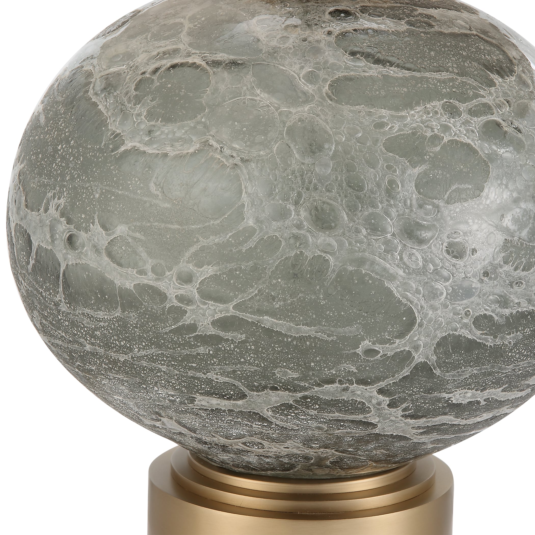 Uttermost Lunia Lunia Gray Glass Table Lamp