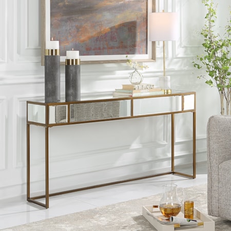 Reflect Mirrored Console Table