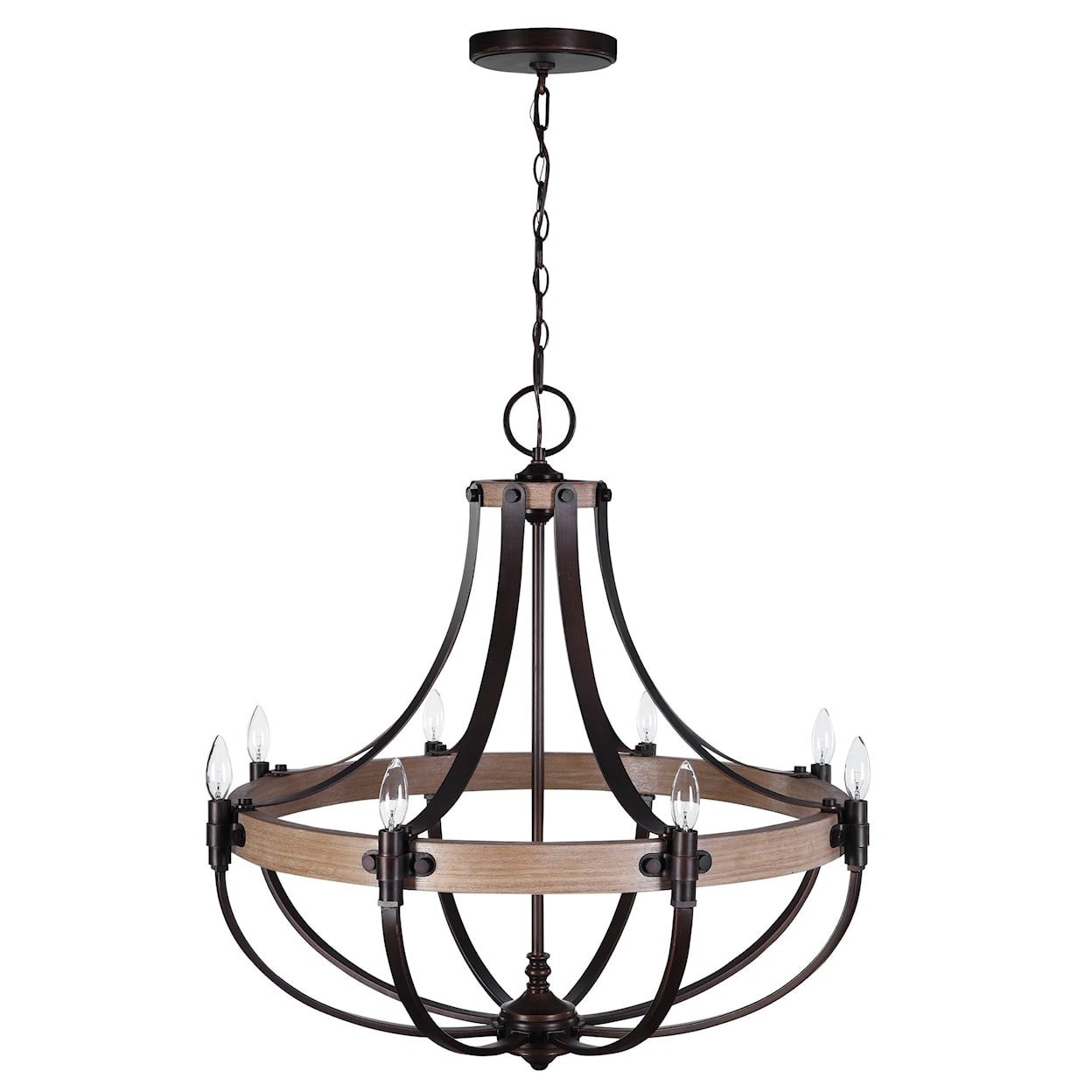 Uttermost Lighting Fixtures - Chandeliers Dubois 8 Light Chandelier