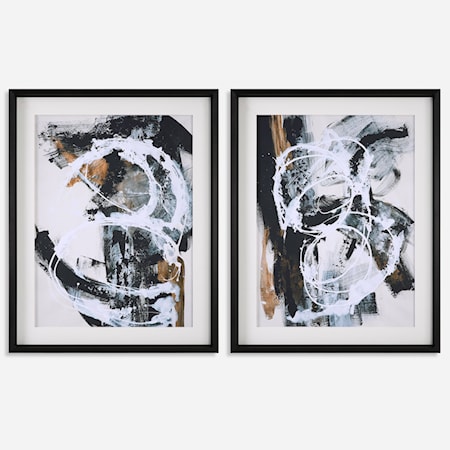 Abstract Prints- Set of 2