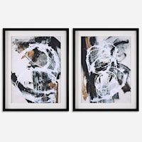 Contemporary Abstract Prints- Set of 2