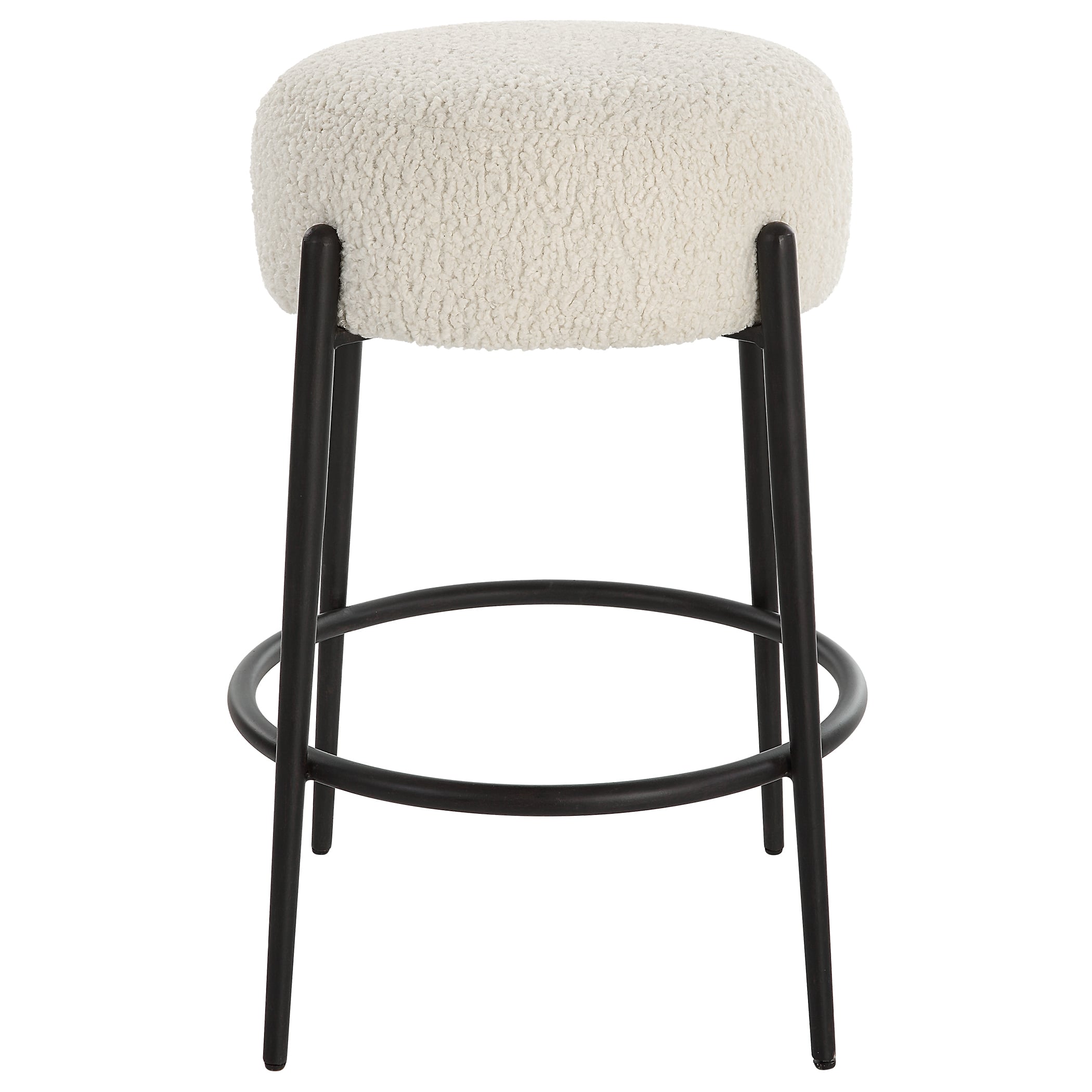 Arles Plush Counter Stool