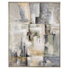 Uttermost Intuition Intuition Hand Painted Abstract Art