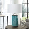 Uttermost Maui Maui Aqua Blue Table Lamp