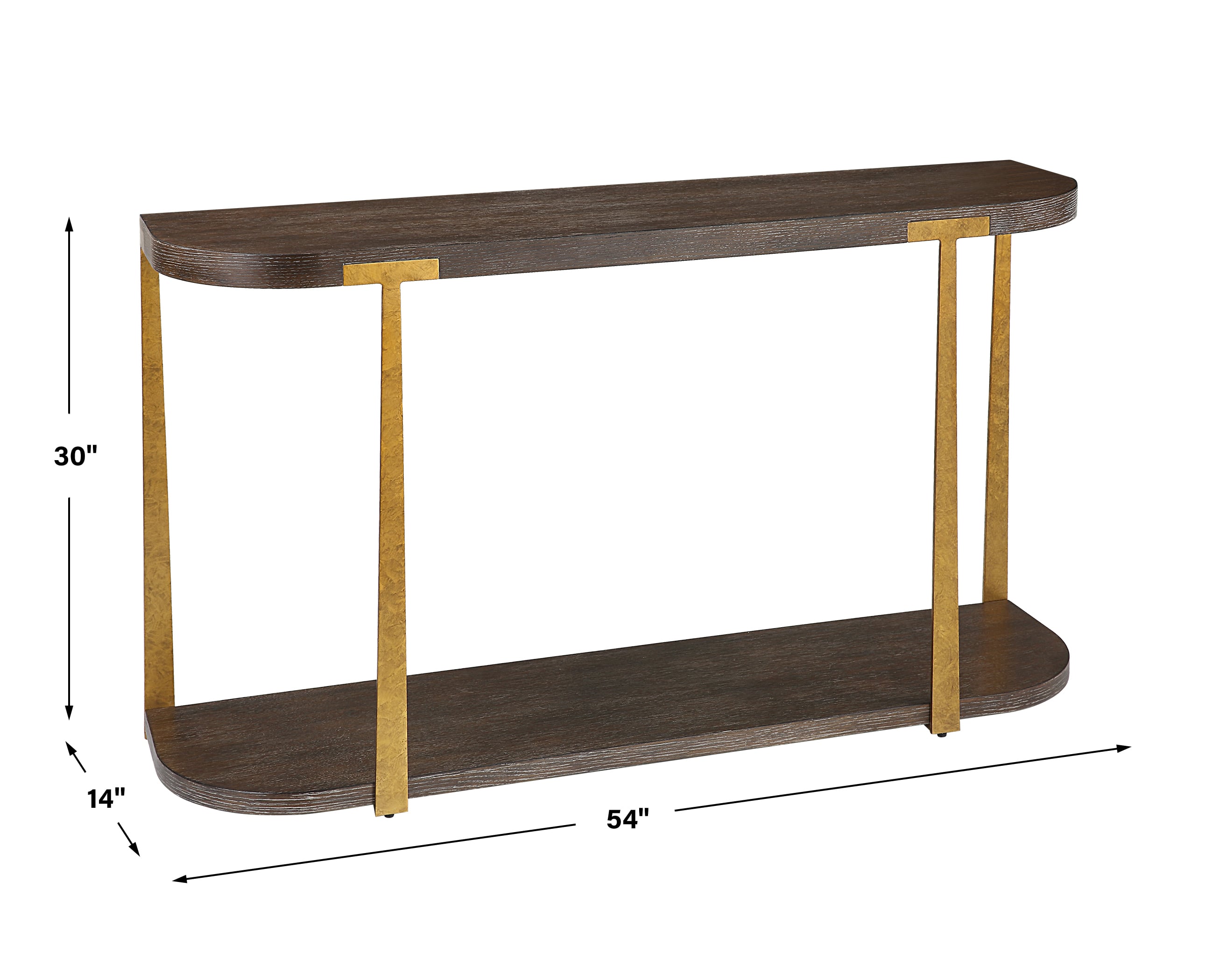 Uttermost Palisade Palisade Wood Console Table