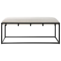 Paradox Contemporary Upholstered Bench
