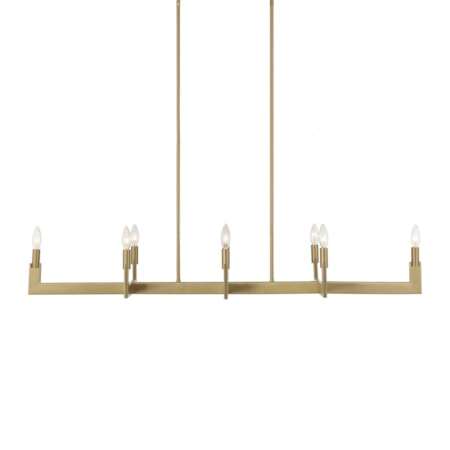 Cordoba 8 Light Linear Chandelier
