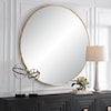 Uttermost Junius Junius Large Gold Round Mirror