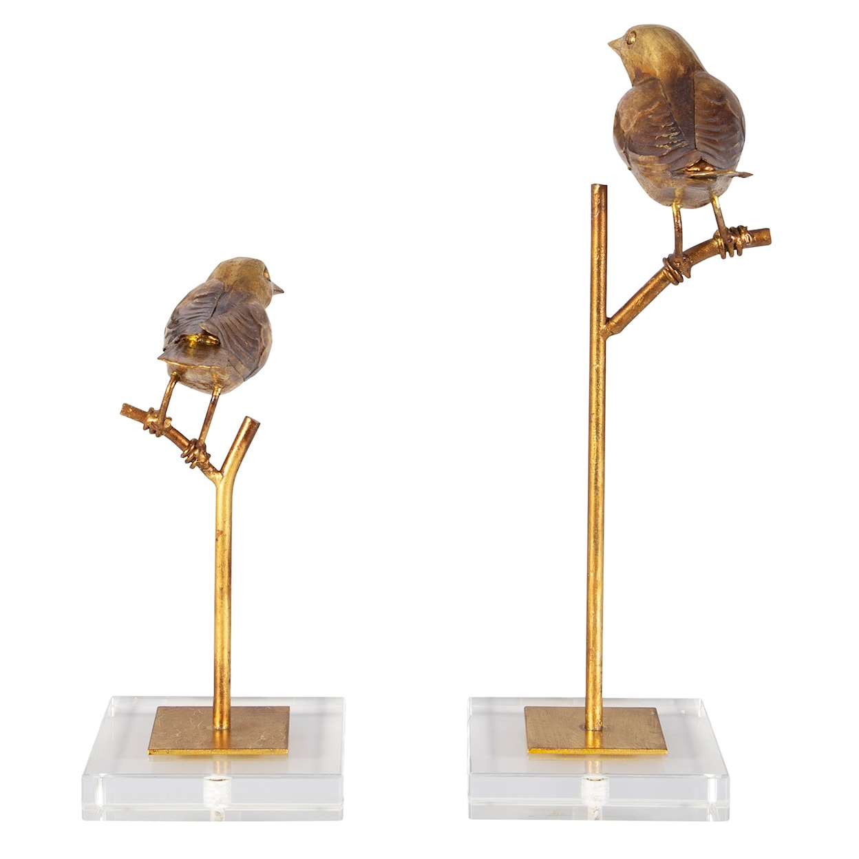 Uttermost Accessories - Statues and Figurines Passerines Bird Sculptures S/2