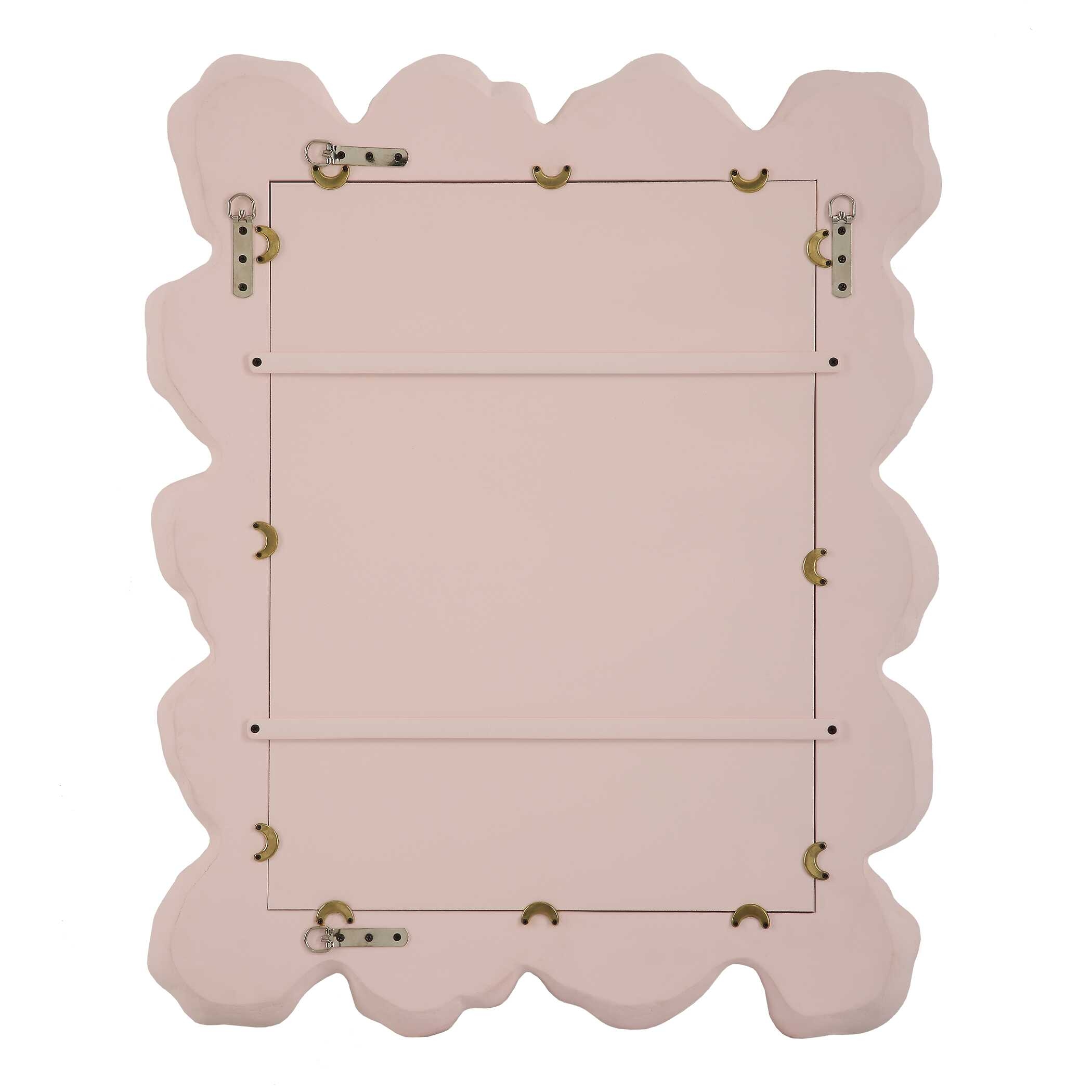 Uttermost Sea Sea Coral Pink Mirror