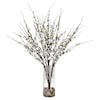 Uttermost Botanicals Quince Blossoms Silk Centerpiece