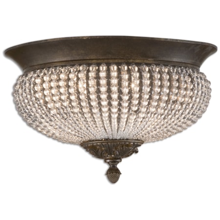 Cristal De Lisbon Flush Mount
