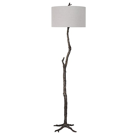 Spruce Rustic Floor Lamp