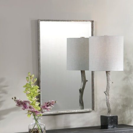 Callan Silver Vanity Mirror