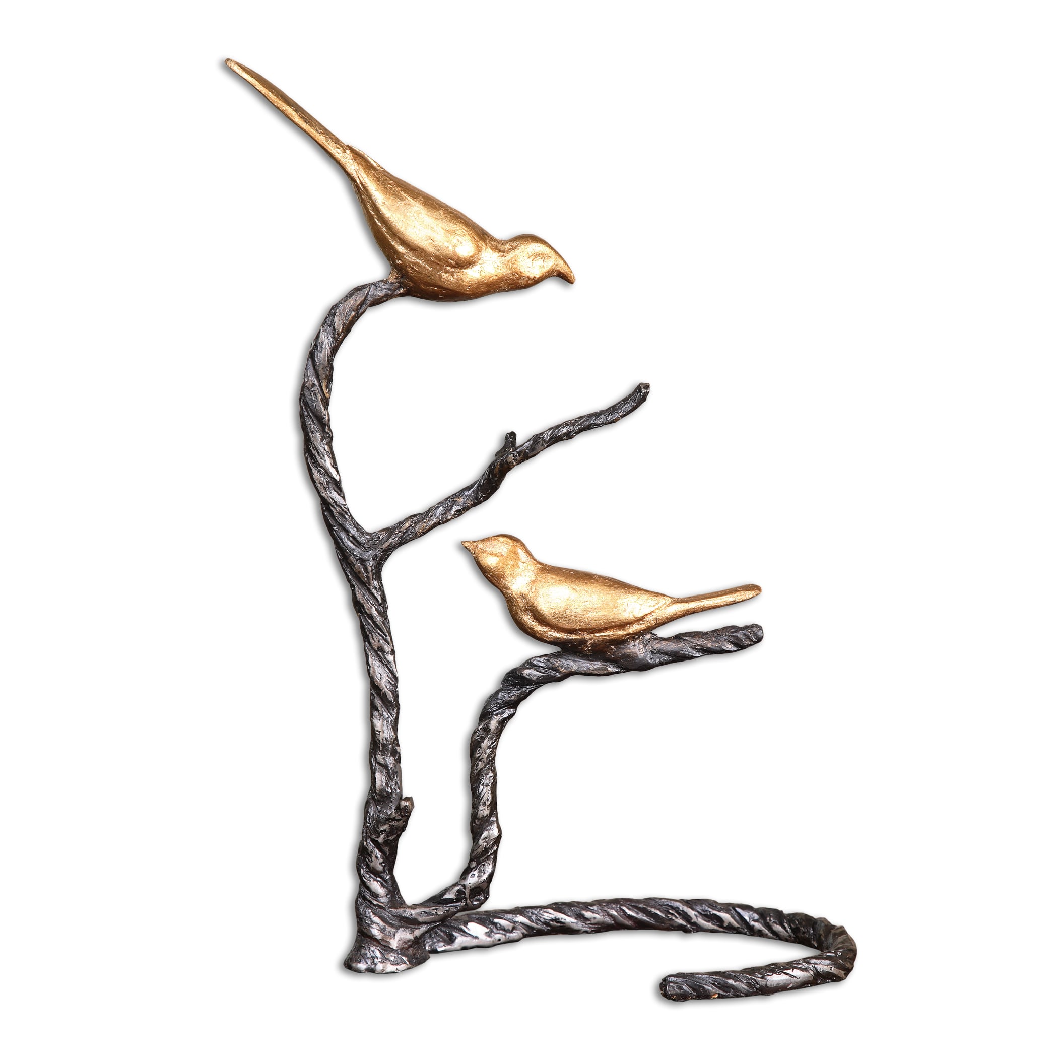 Birds on a Limb Sculpture