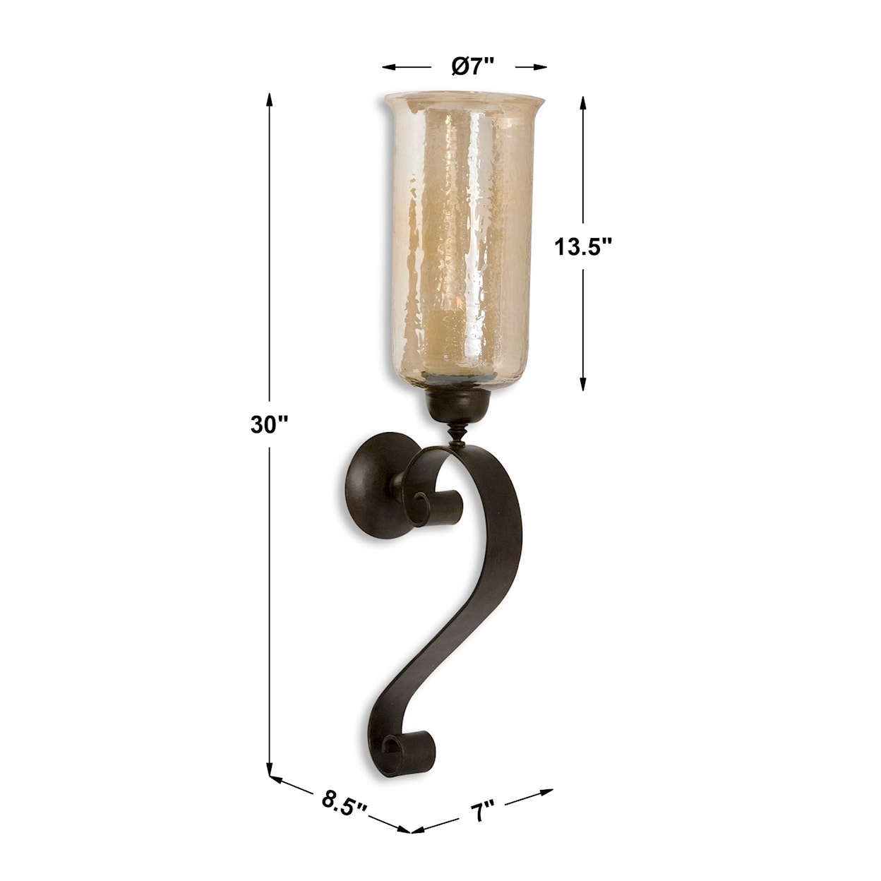 Uttermost Accessories Joselyn Candle Wall Sconce