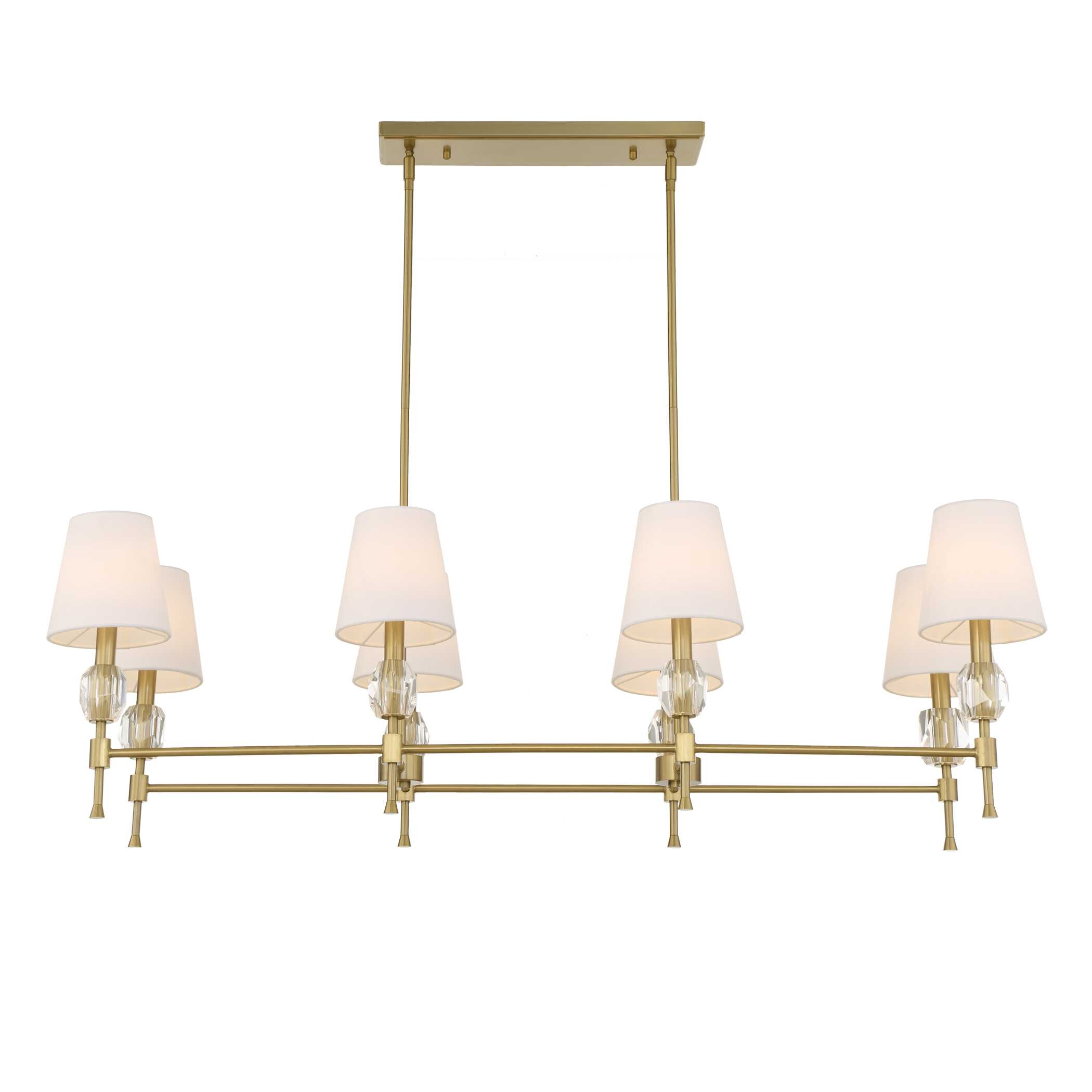 Uttermost Arques Arques 8 Light Linear Chandelier