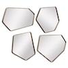 Uttermost Mirrors Linneah Modern Mirrors, S/4