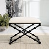 Uttermost Iron Iron Drops Small Bench