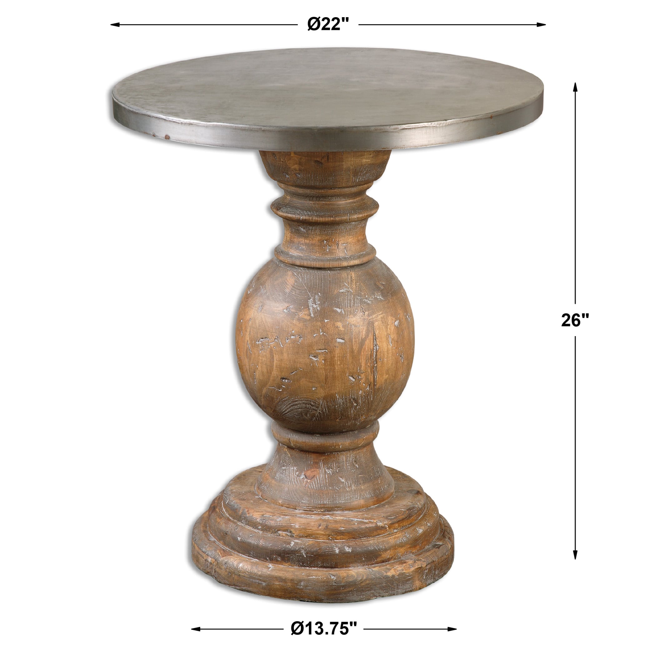 Uttermost Accent Furniture - Occasional Tables Blythe Wooden Accent Table
