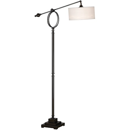 Levisa Brushed Bronze Floor Lamp