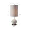 Uttermost Buffet Lamps Cascara Sea Shells Lamp