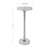 Uttermost Pria Pria Crystal Drink Table