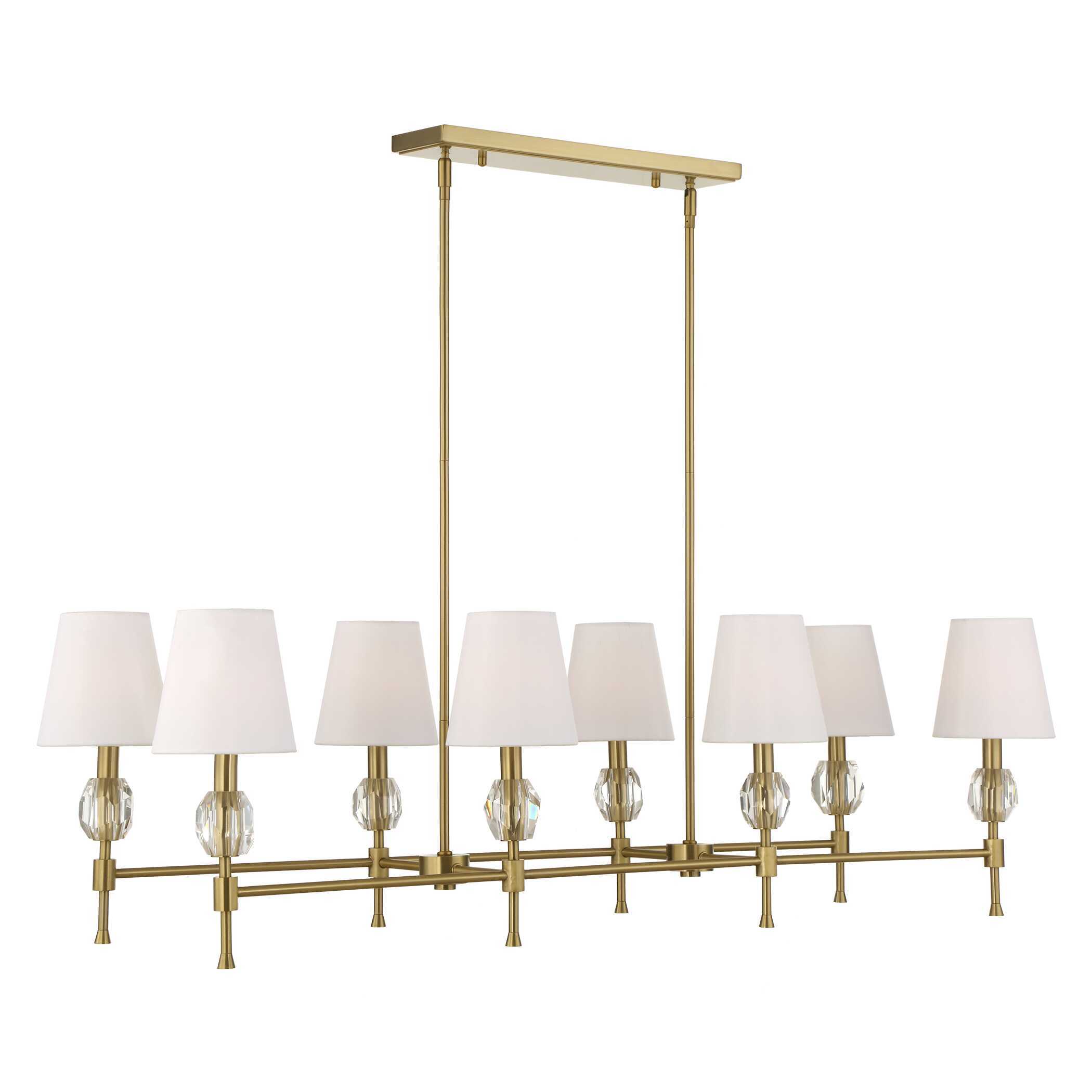 Uttermost Arques Arques 8 Light Linear Chandelier