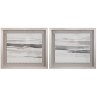 Neutral Landscape Framed Prints, Set/2