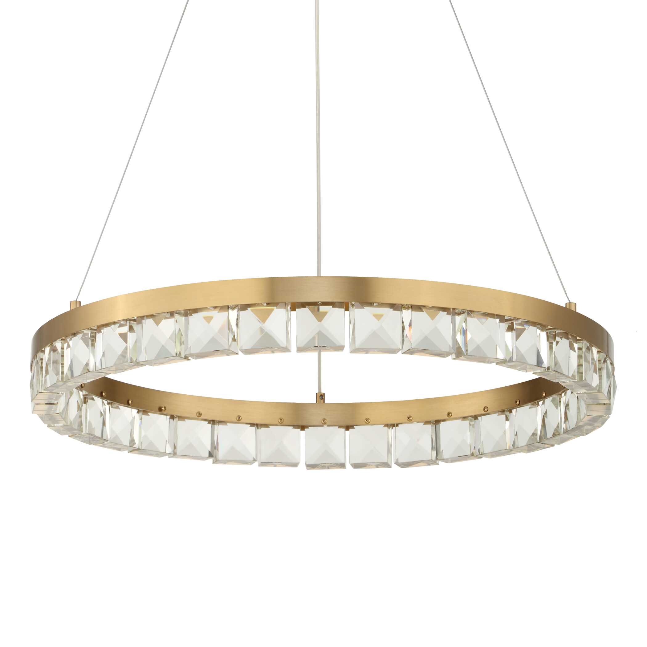 Segovia Round Crystal Led Chandelier