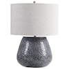 Uttermost Table Lamps Pebbles Metallic Gray Table Lamp