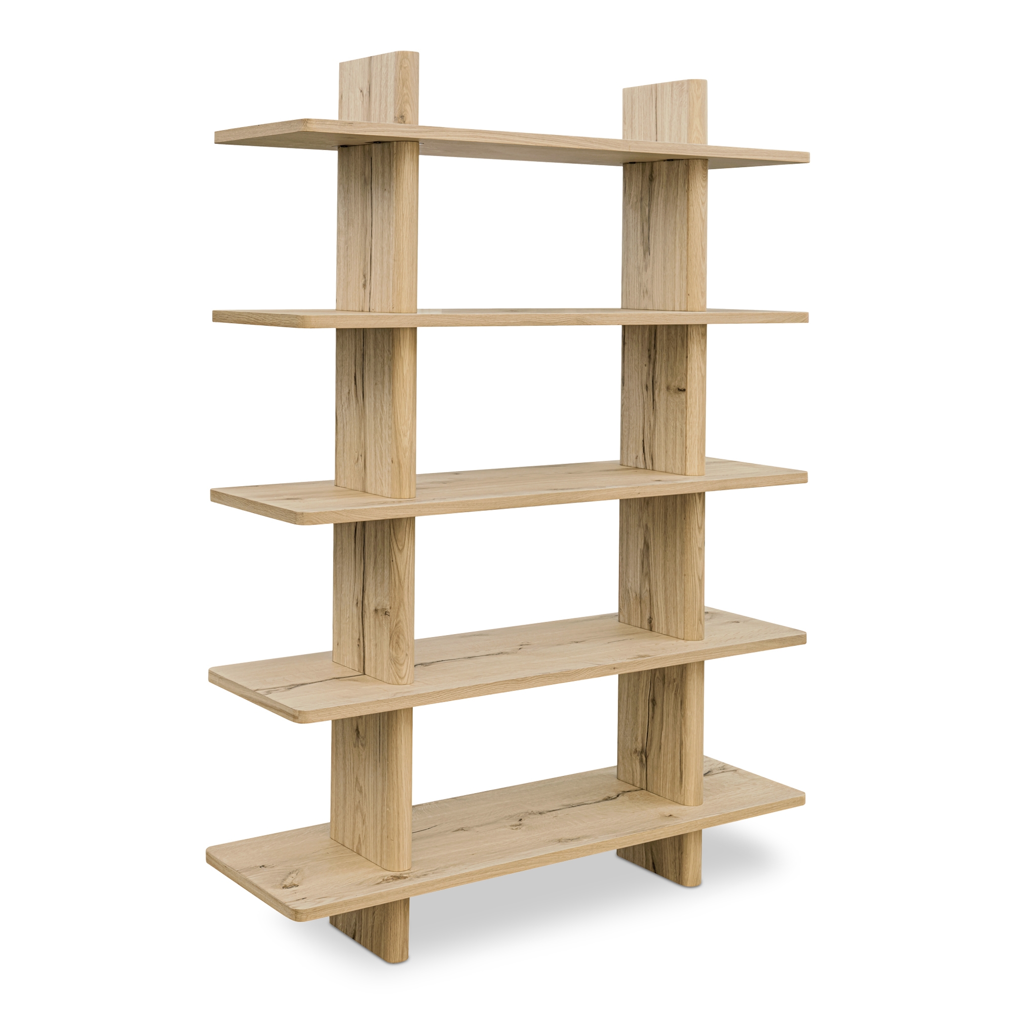 Large 5-Shelf Bookcase