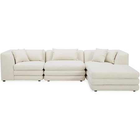 4-Piece Sectional Sofa