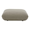 Moe's Home Collection Zeppelin Speckled Pumice Ottoman 