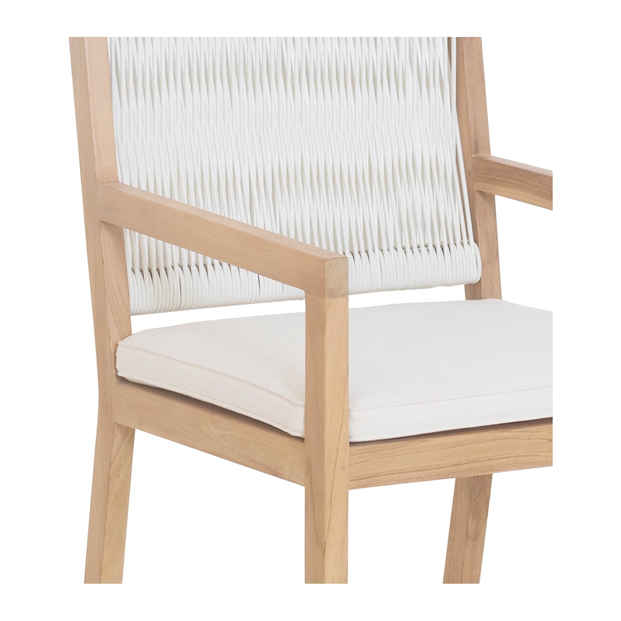 Moe's Home Collection Luce Outdoor Dining Arm Chair