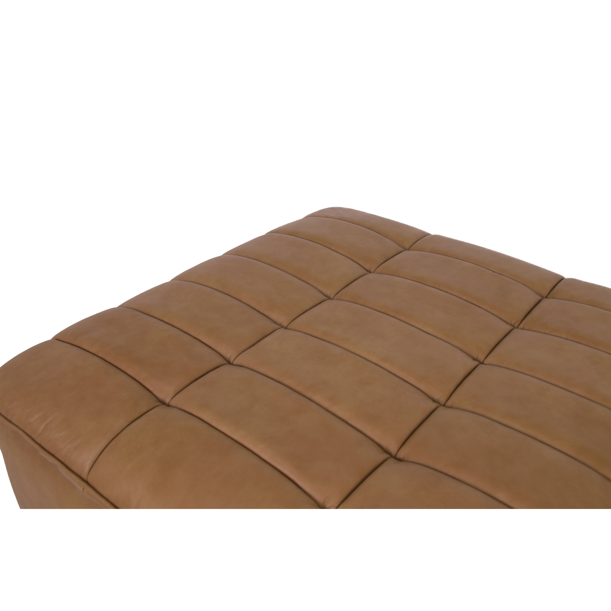 Leather Ottoman