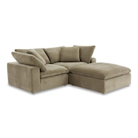 Contemporary 3-Piece Sectional Sofa