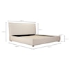 Moe's Home Collection Luzon Queen Bed