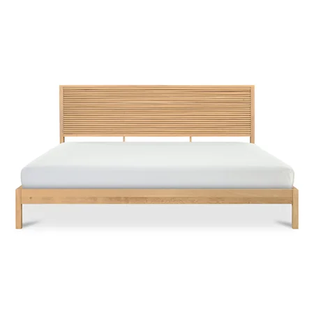 Contemporary King Panel Bed