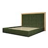 Moe's Home Collection Nina Upholstered Queen Panel Bed